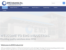 Tablet Screenshot of emsindustrial.com